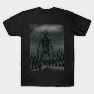 Siren Head Cryptid Art T-Shirt